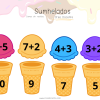 🍦Sumhelados: material didáctico irresistible para aprender sumas de forma divertida.