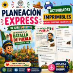 Planeacion express sobre la batalla de puebla.