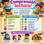 Comprensión lectora para niños | Material de reforzamiento vacacional 2026.