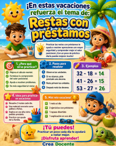 Restas con préstamos: aprende paso a paso.